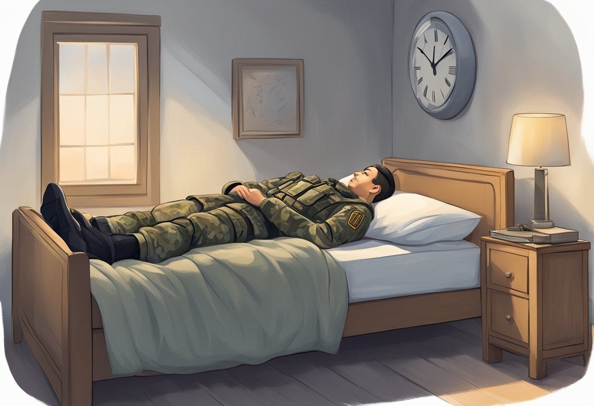 military morning routine