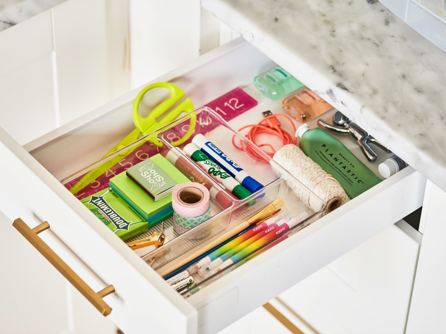 organize junk drawer fast