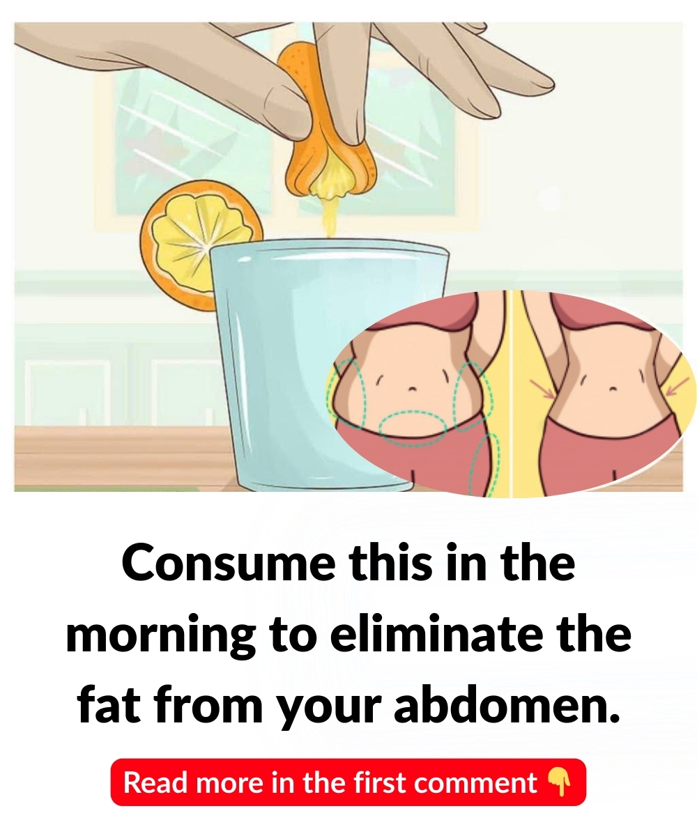 Consume this in the morning to eliminate the fat from your abdomen.